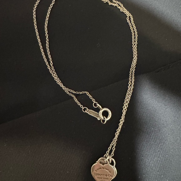 Tiffany & Co. Jewelry - Return to Tiffany Double Heart Tag Pendant in Silver, Mini